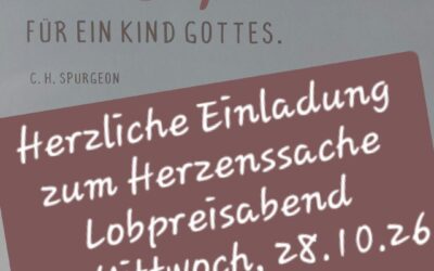 Herzenssache am 28.10.26